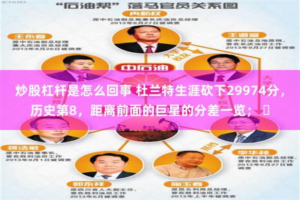 炒股杠杆是怎么回事 杜兰特生涯砍下29974分，历史第8，距